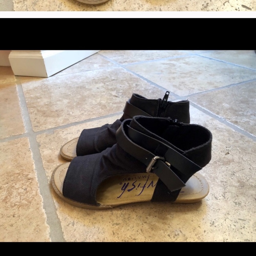 Blowfish Sandals (Black)